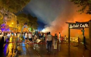 Yangin hasarı için yardım kampanyası başladı.