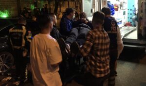 Motosiklet kazasında iki yaralı