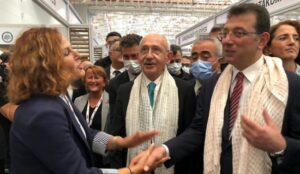 Kılıçdaroğlu ve İmamoğlu, Kdz.Ereğli standında
