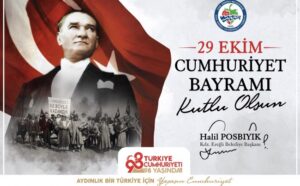 Posbıyık: “Aydınlık bir Türkiye için yaşasın cumhuriyet”