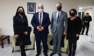 Kaymakam Yapıcı, AVM yönetimini ziyaret etti