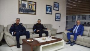 Ünlü ve Akça’dan Başkan Posbıyık’a ziyaret