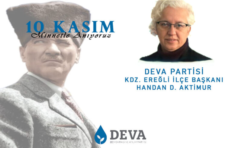 Handan Aktimur’un 10 Kasım mesajı