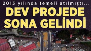 Zonguldak Mithatpaşa tüneli 31 Aralık’ta açılıyor