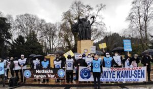 MHP’li sendikadan, Kdz.Ereğli’de eylem