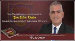Yücel Oktay’ın yeni yıl mesajı
