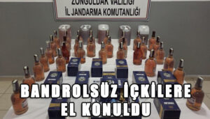 Zonguldak’ta bondrolsüz içki operasyonu yapıldı