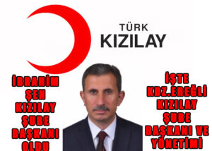 Kızılay Kdz.Ereğli Şube Başkanı ve Yönetim kurulu belli oldu