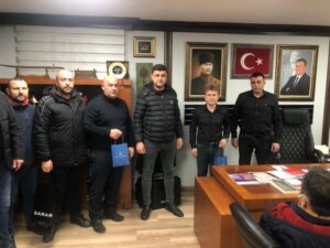 TAT Metal işçileri Başkan Yakup Yılmaz’ı ziyaret etti