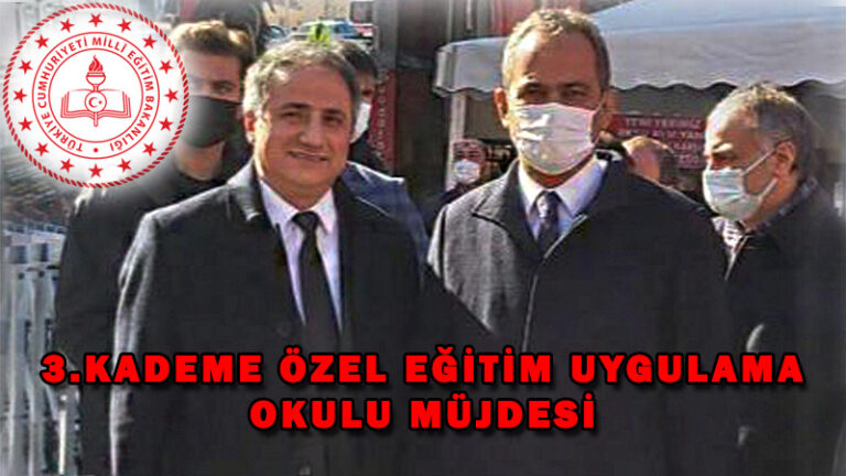 Kdz.Ereğli’ye 3. kademe Özel Eğitim Uygulama okulu müjdesi