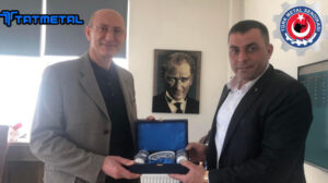 Başkan Yılmaz, Tat Metal Genel Müdürü Orhan’ı ziyaret etti