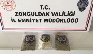 Zonguldak’ta 42 gram uyuşturucu ele geçirildi