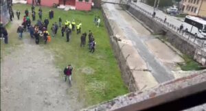 Balıspor-Kandillispor maçında yumruklar havada uçuştu