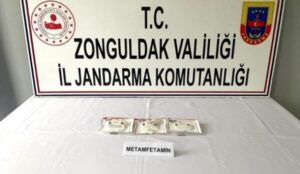 Devrek’te 35 gr metamfetamin ele geçirildi