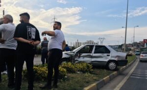 Kdz.Ereğli’de tır ile otomobil çarpıştı