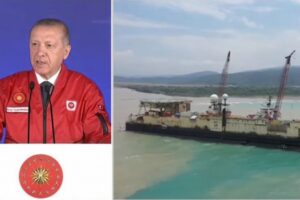 CB Erdoğan, Filyos’taki Karadeniz Gazı Denize İlk Boru İndirme ve Kaynak Töreni’nde konuştu