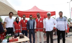 Kızılay-CHP işbirliği ile kan bağışı kampanyası düzenledi