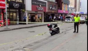 Zonguldak Gazipaşa caddesinde bomba paniği