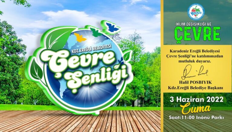 Kdz. Ereğli Belediyesi Çevre Şenliği düzenleyecek