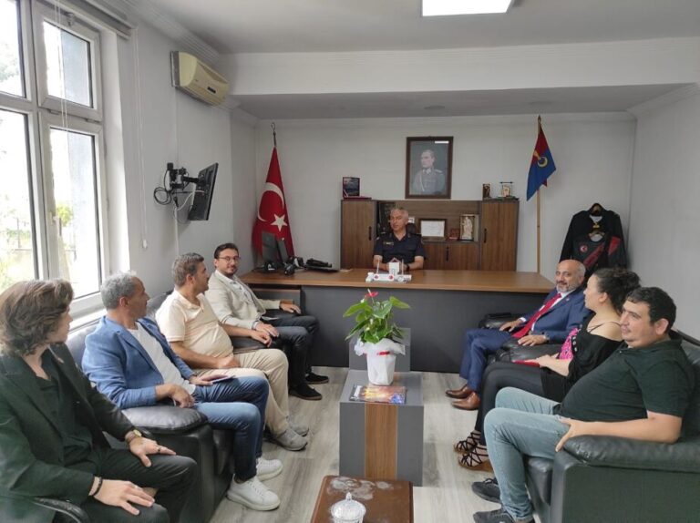 BATİYAC’tan Üsteğmen Akça’ya ziyaret