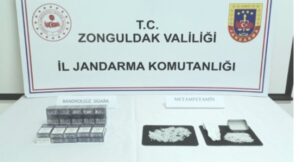 Alaplı’da 45gr metamfetamin ile 2 şahıs yakalandı