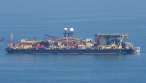 Doğal gaz rezervi için 325 metrelik gemi Zonguldak’a ulaştı