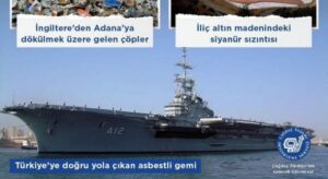 ÇYDD’den Türkiye’ye yaklaşan gemiye tepki