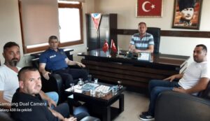 Kdz.Ereğli İlçe Emniyet Müdürü Su Ürünlerini ziyaret etti