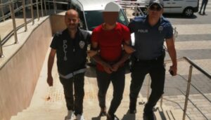 Camii şadırvanındaki muslukları çalan hırsız yakalandı