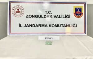 Şüpheli araçta 115 adet extacy hap bulundu