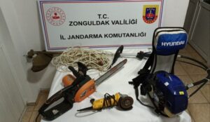 Tarım aletleri hırsızları yakalandı