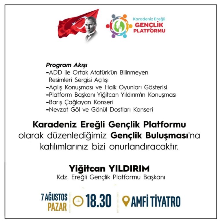 KERGEP Gençlik Buluşması’na tüm halkı davet ediyor