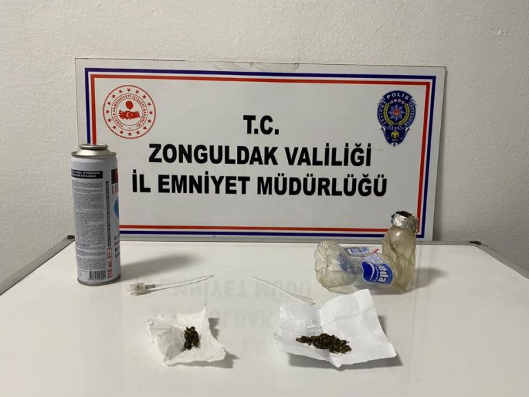Zonguldak Emniyeti uyuşturucuya aman vermiyor