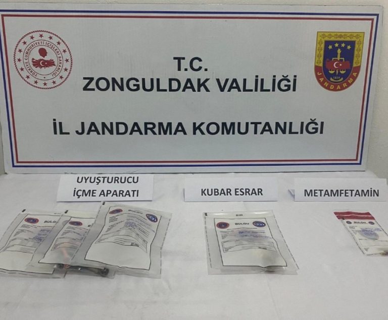 Çaycuma’da uyuşturucu operasyonu