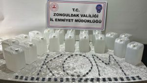 Kdz. Ereğli’de kaçak alkol operasyonu