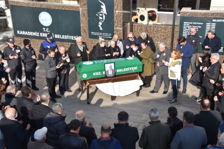 Özkan Özyağcı, son yolculuğuna uğurlandı