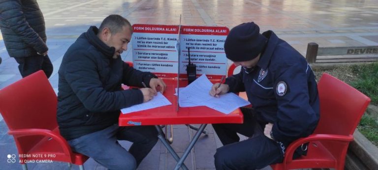 Devrek’te emniyet ve kızılay işbirliği