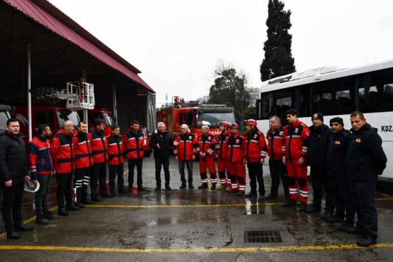 Kdz. Ereğli Belediyesi, ikinci arama-kurtarma ekibini deprem bölgesine gönderdi