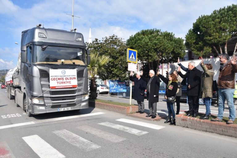 Kdz. Ereğli Belediyesi’nin 17. tırı yola çıktı