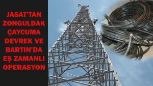 Kablo hırsızlarına eş zamanlı operasyon