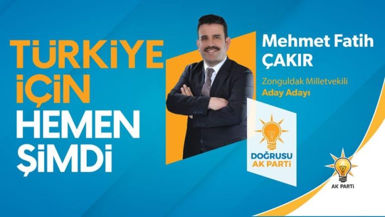 AK Parti Zonguldak Milletvekili Aday Adayı Mehmet Fatih Çakır