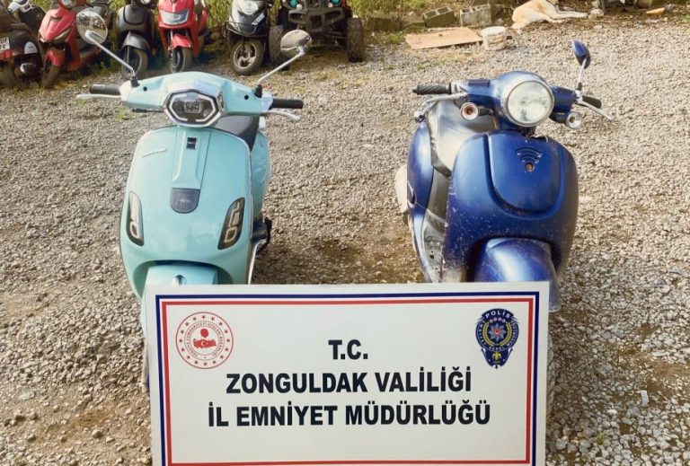 Kdz. Ereğli’de motosiklet hırsızları yakalandı
