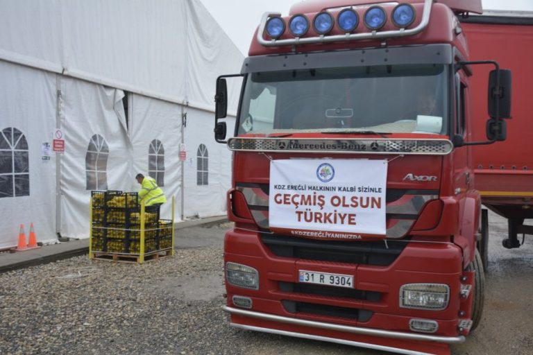 Kahramanmaraş’a 1000 koli gıda yardımı gönderildi