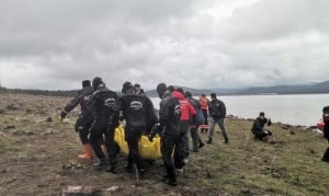 Bolu Seben Göletinde balıkçı teknesi alabora oldu..!