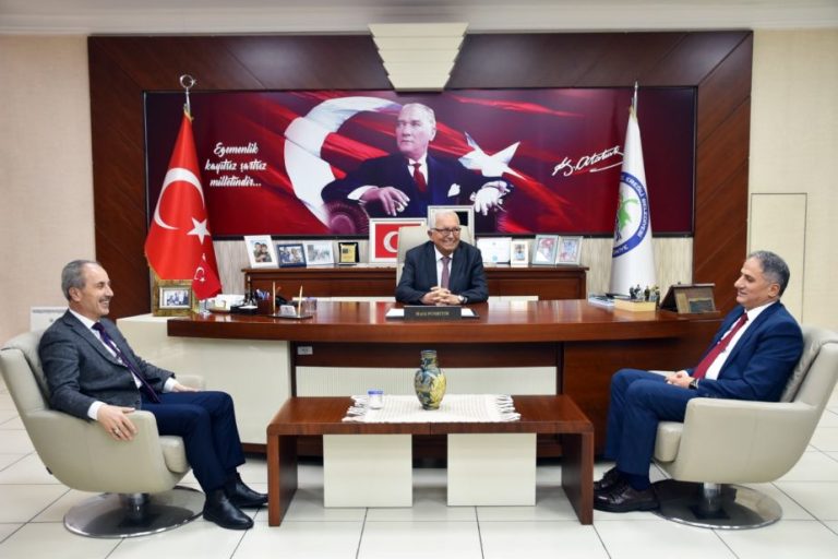 AK Parti Milletvekili Adayı Saffet Bozkurt, Başkan Posbıyık’ı ziyaret etti