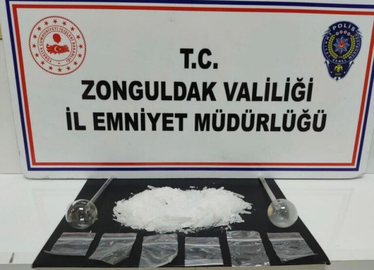 Zonguldak merkezde uyuşturucu operasyonu