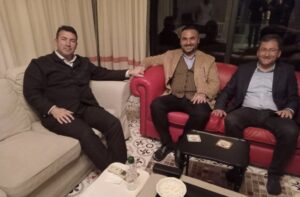 Nejdet Tıskaoğlu, Özcan Ulupınar’ı ziyaret etti