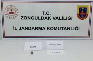 Çaycuma’da uyuşturucu madde ele geçirildi