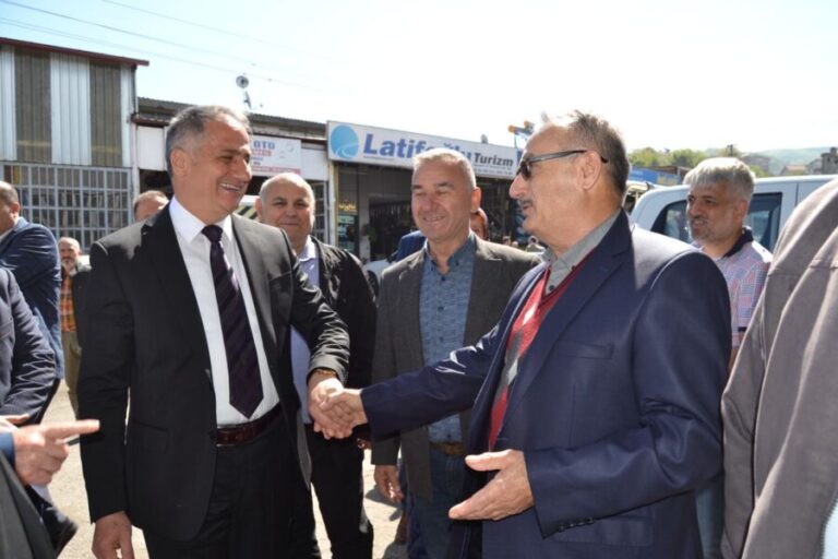 Bozkurt’a sanayi esnafından destek