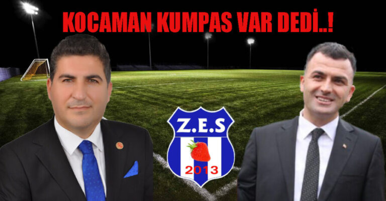Kocaman kumpas var dedi..!